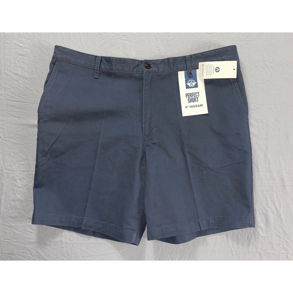 Dockers 8" Inseam Chino 'The Perfect Short'. Hidden Security Pocket. Men's 40.